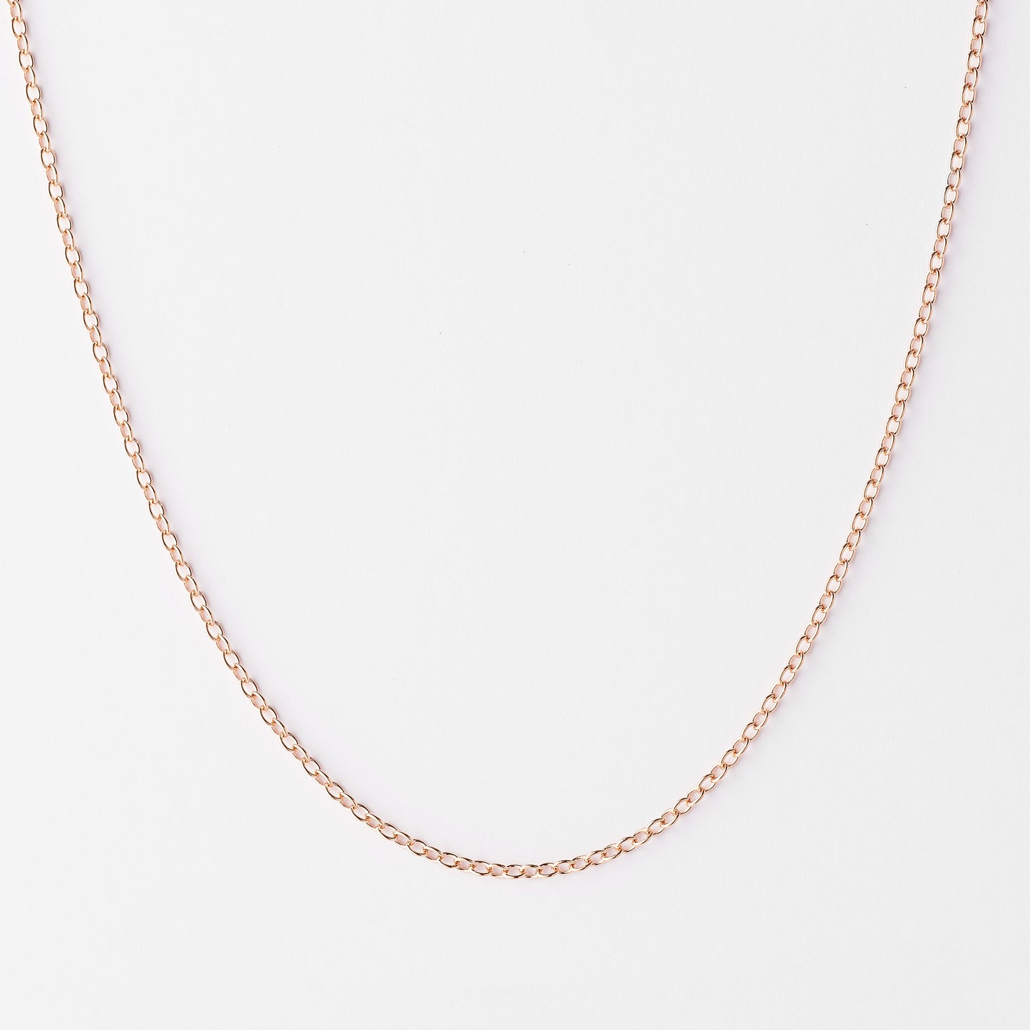 9K Rose Gold Cable Chain