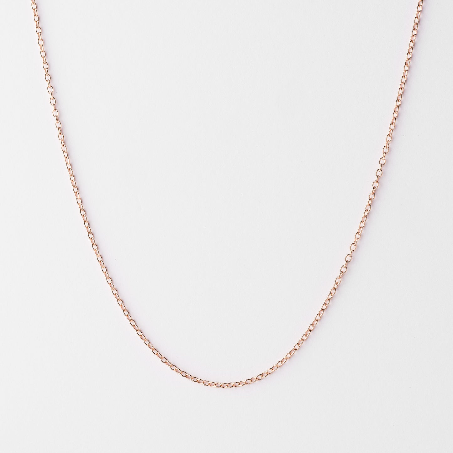 9K Rose Gold Cable Chain