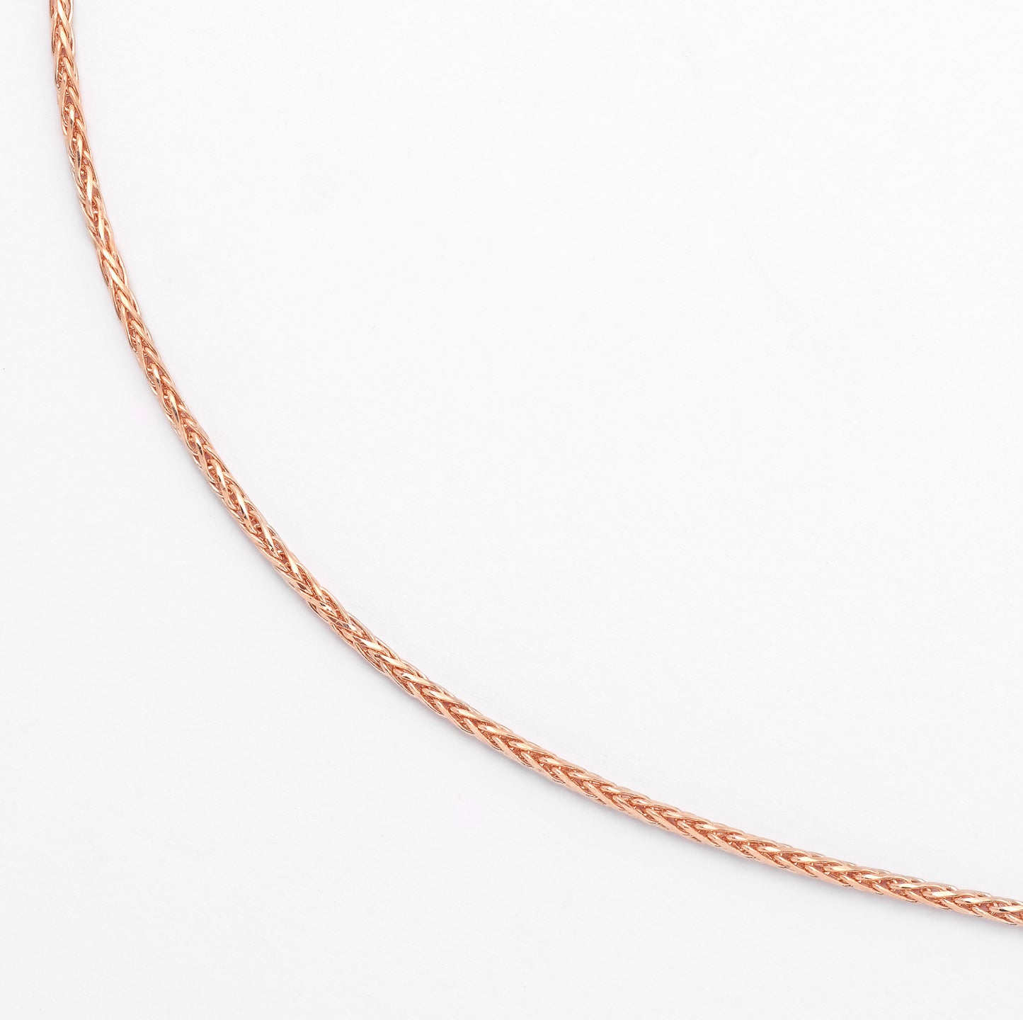 9K Rose Gold Magic Wheat Chain