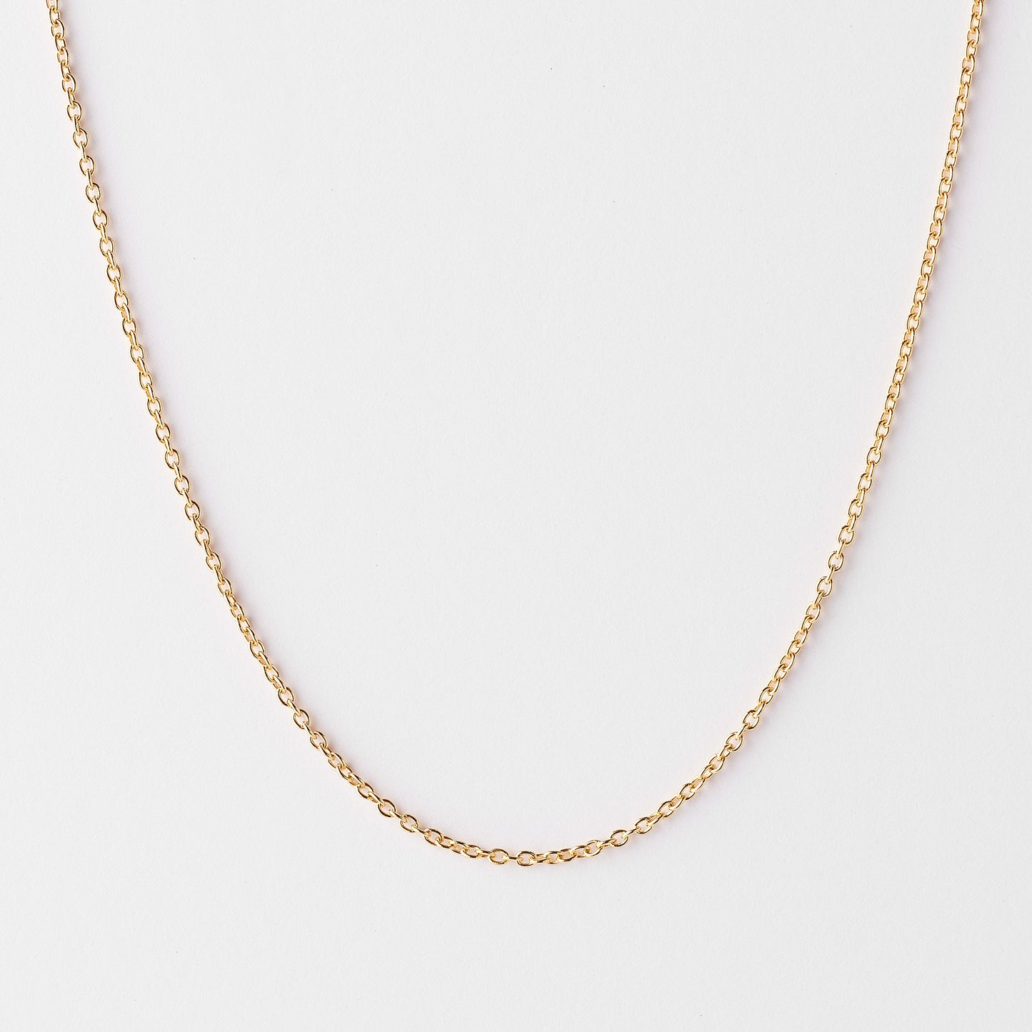 18K Yellow Gold Cable chain