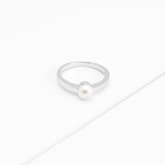 Sterling Silver Freshwater Pearl Ring