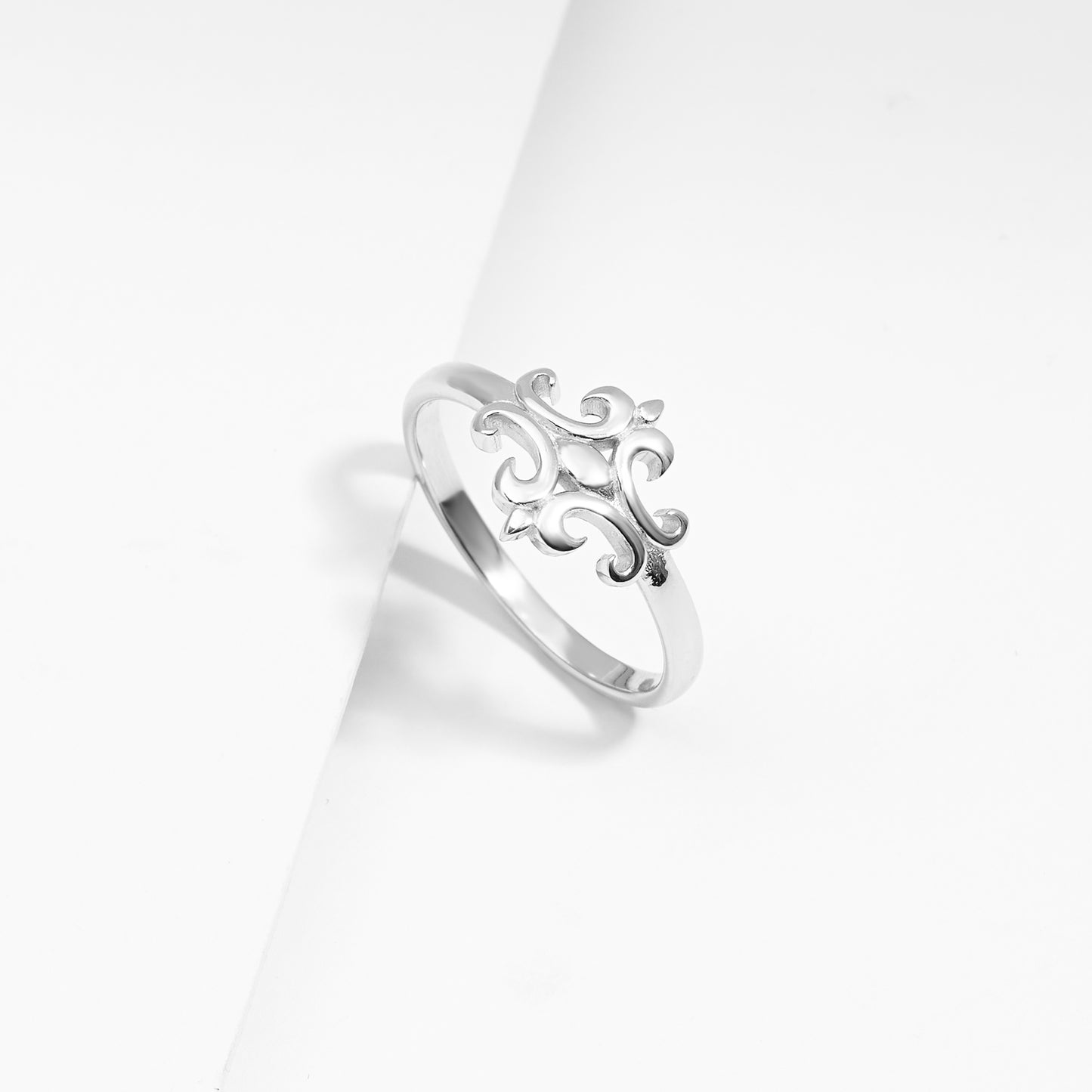 Sterling Silver Fleur De Lis Ring