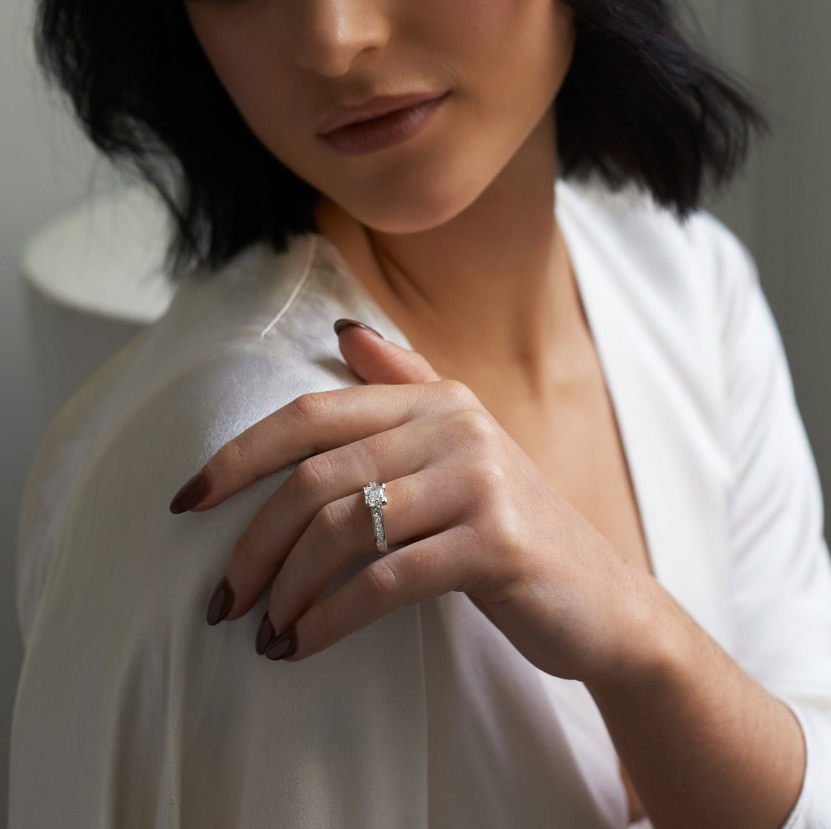 Shop Princess Cut Diamond Rings: Simon Curwood – Simon Curwood Custom ...