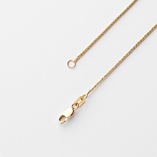 18K Yellow Gold Magic Wheat Chain