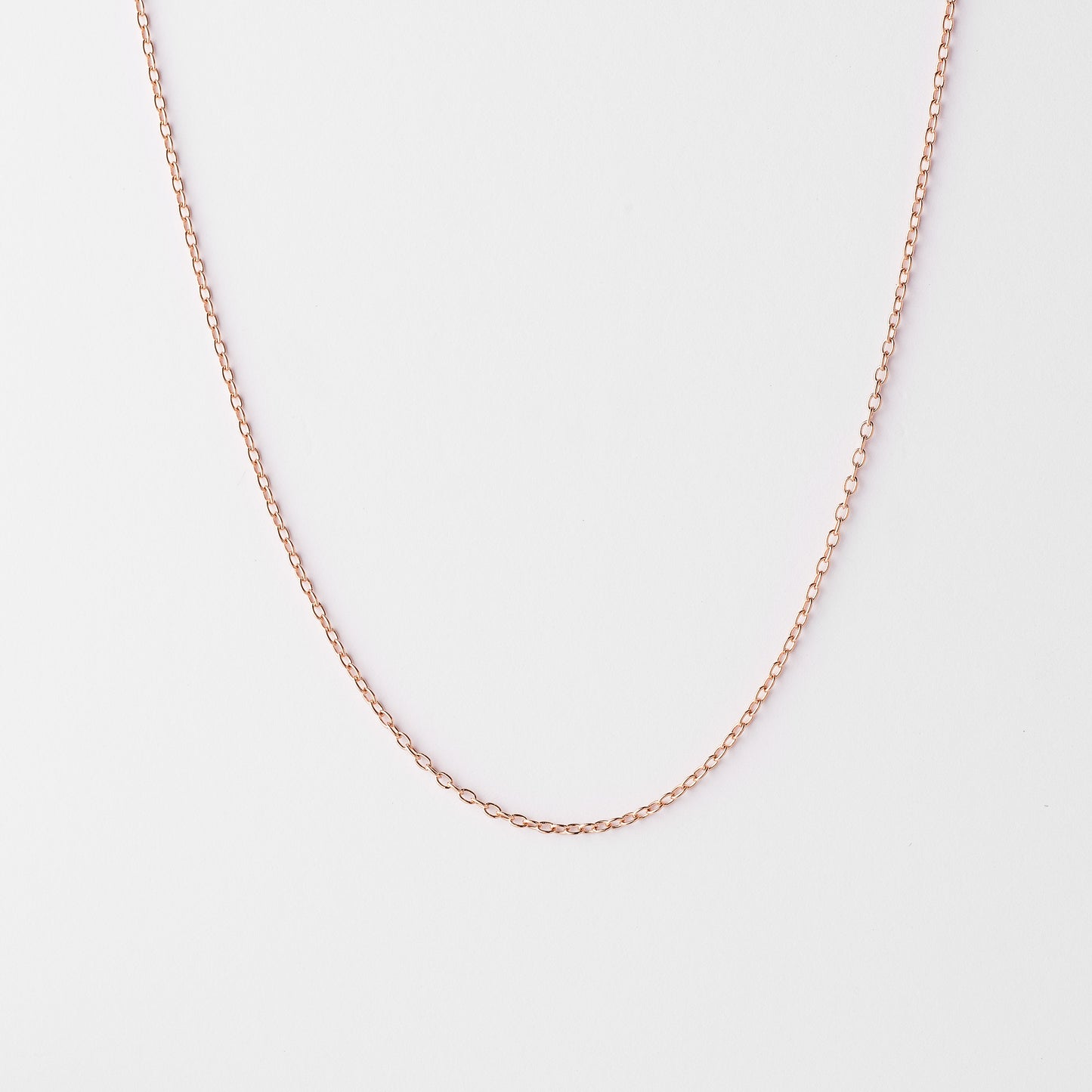 9K Rose Gold Cable Chain