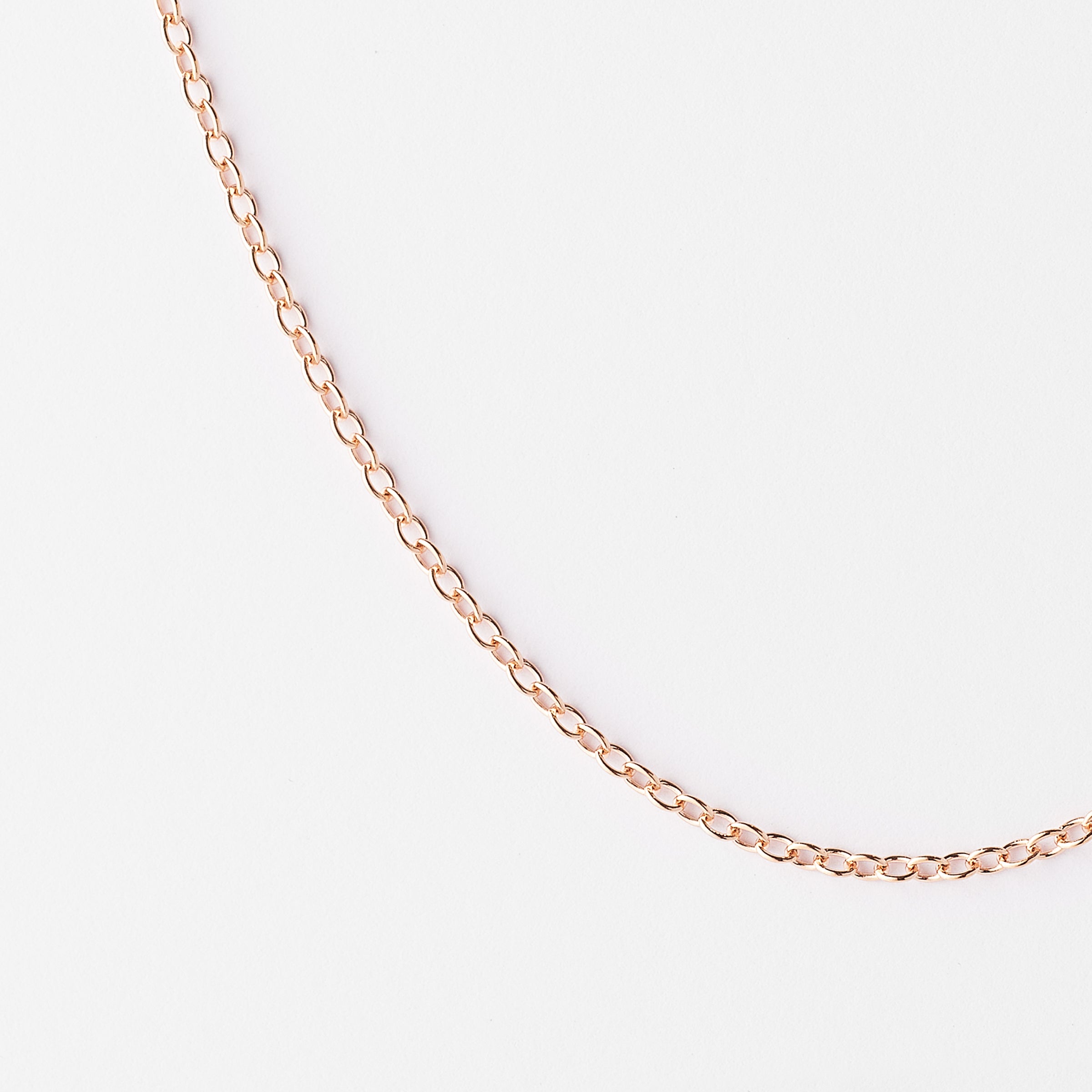 9K Rose Gold Cable Chain