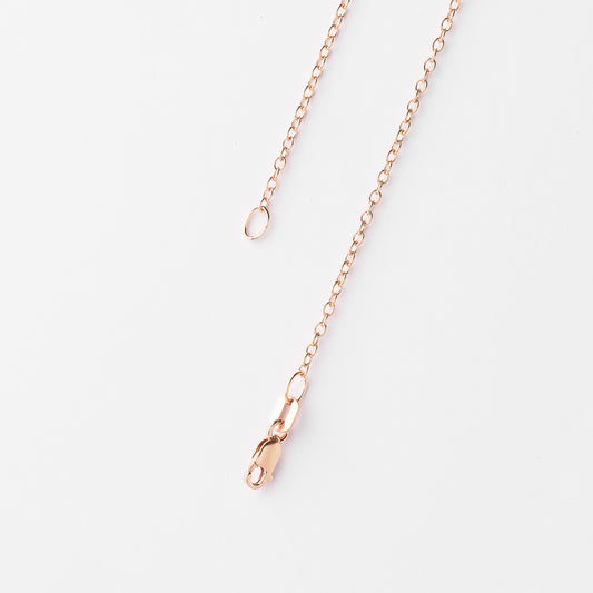 9K Rose Gold Cable Chain