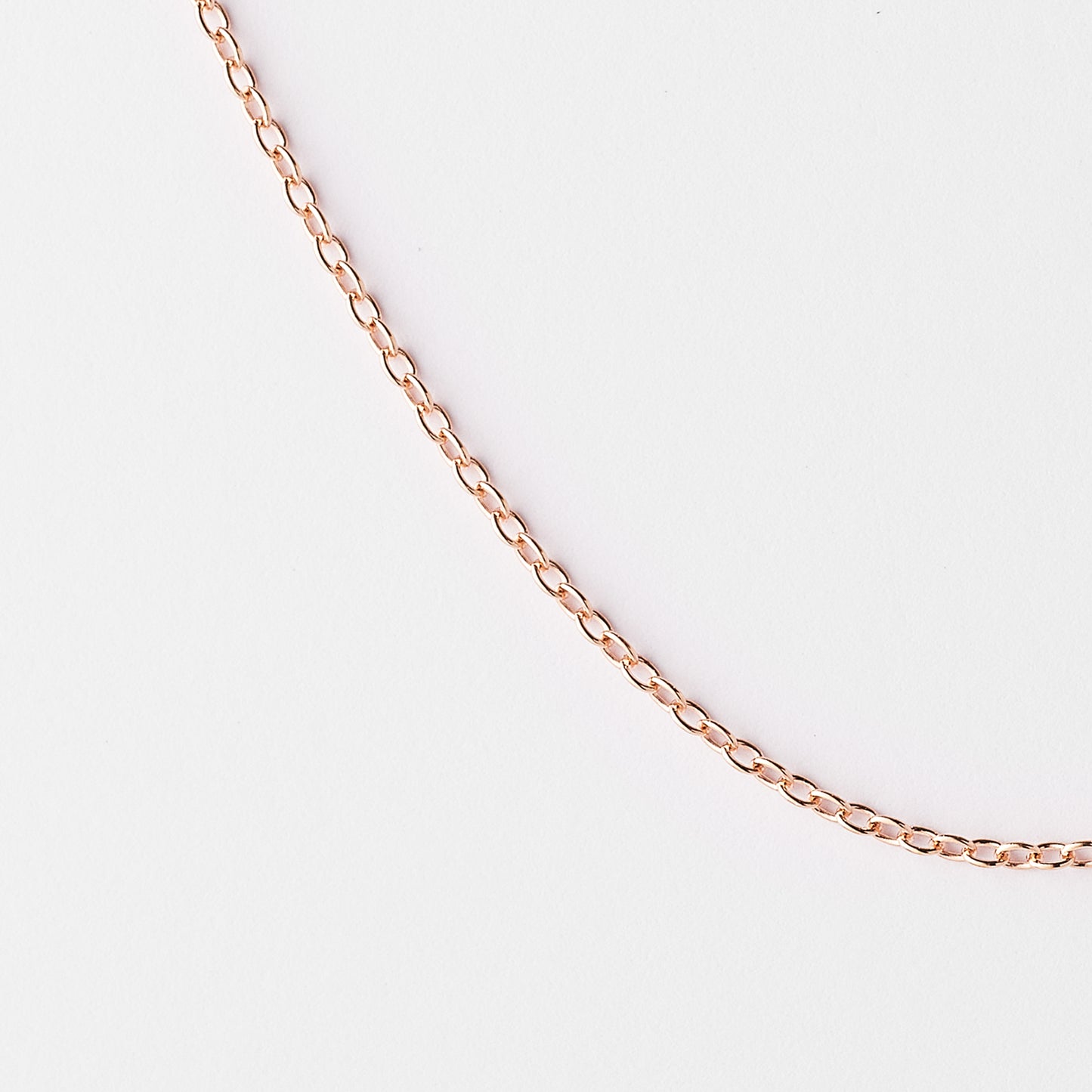 9K Rose Gold Cable Chain