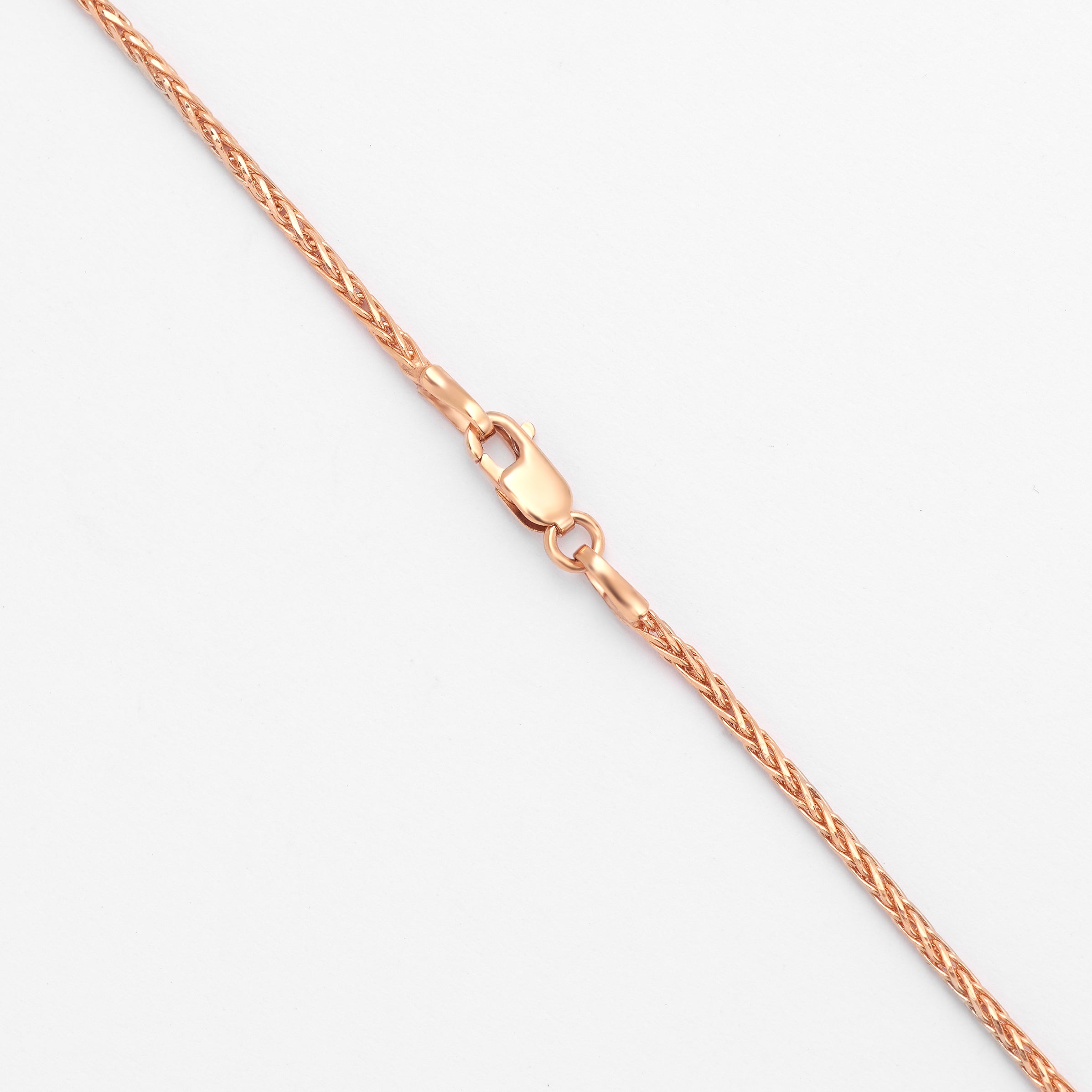 9K Rose Gold Magic Wheat Chain