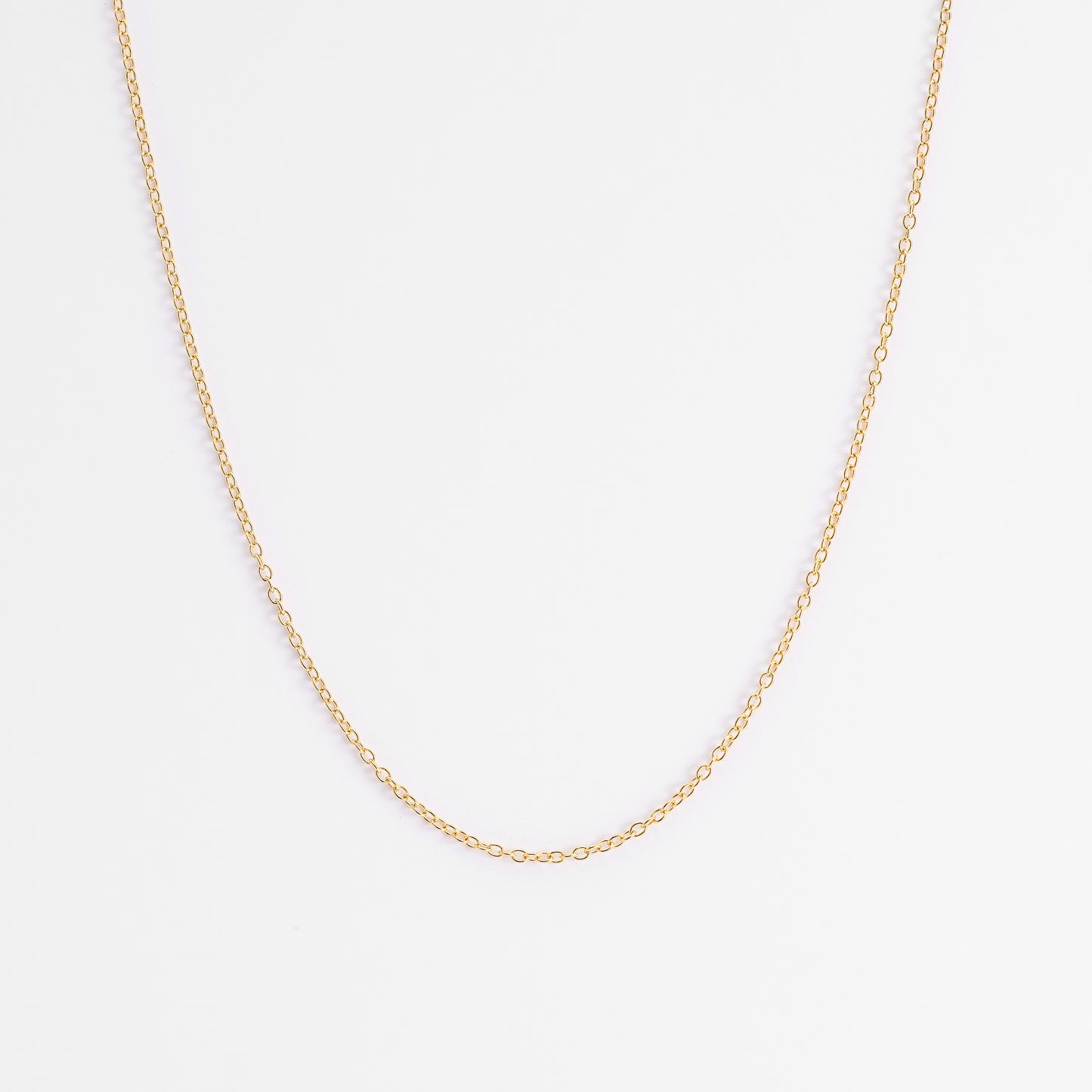 9K Yellow Gold Cable Chain