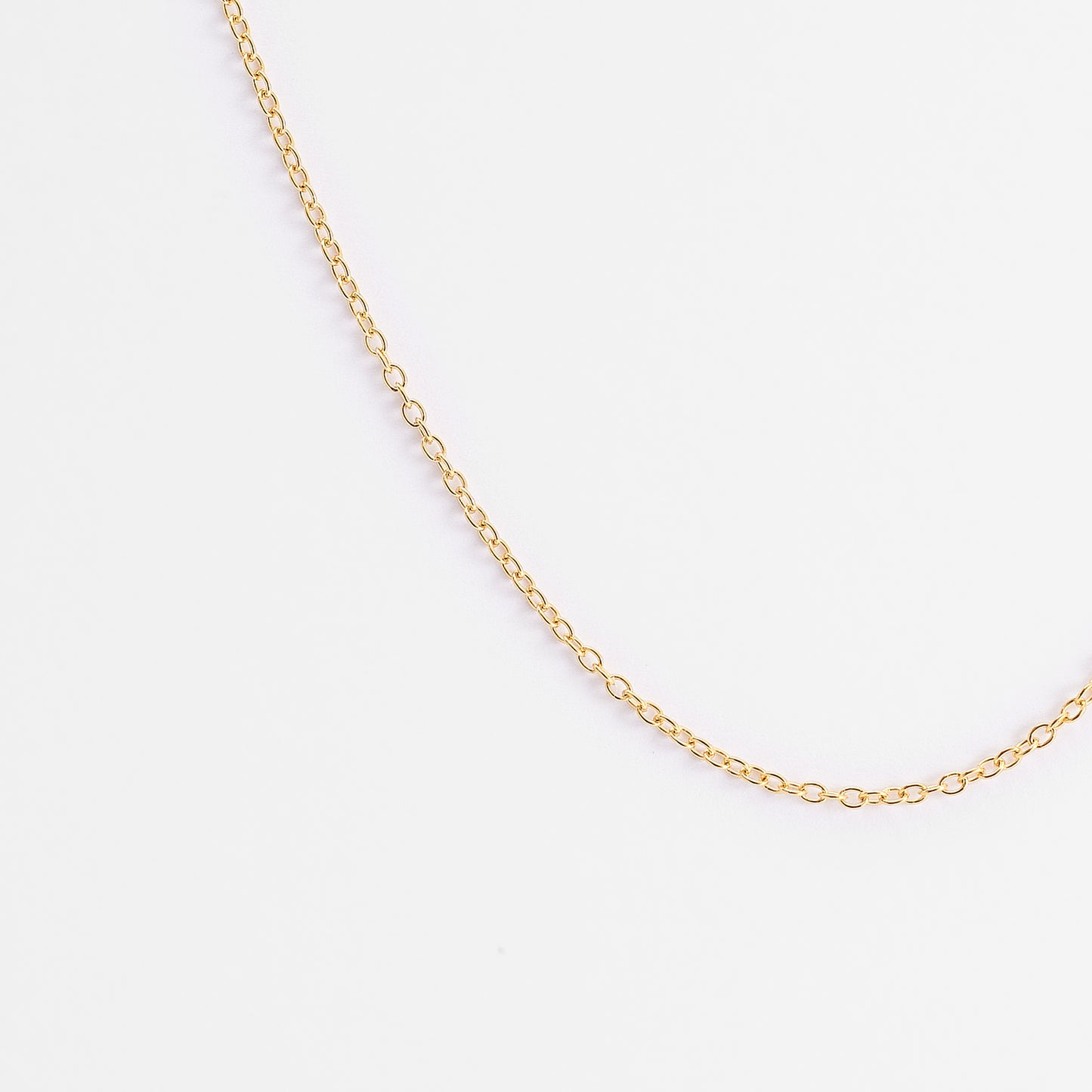 9K Yellow Gold Cable Chain