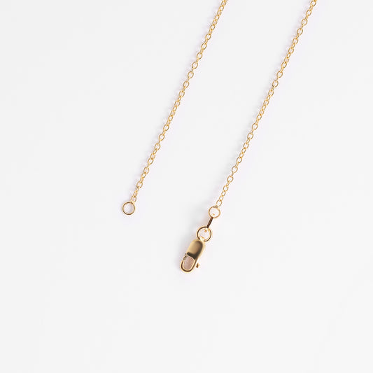 9K Yellow Gold Cable Chain