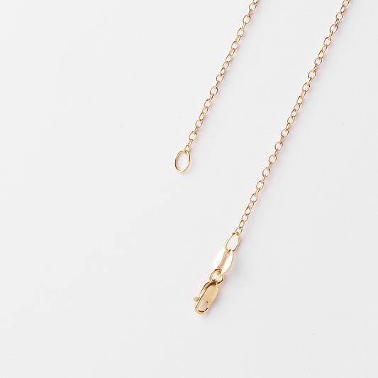 9K Yellow Gold Cable Chain