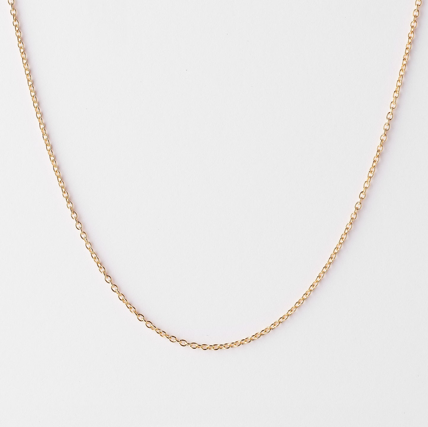 9K Yellow Gold Cable Chain