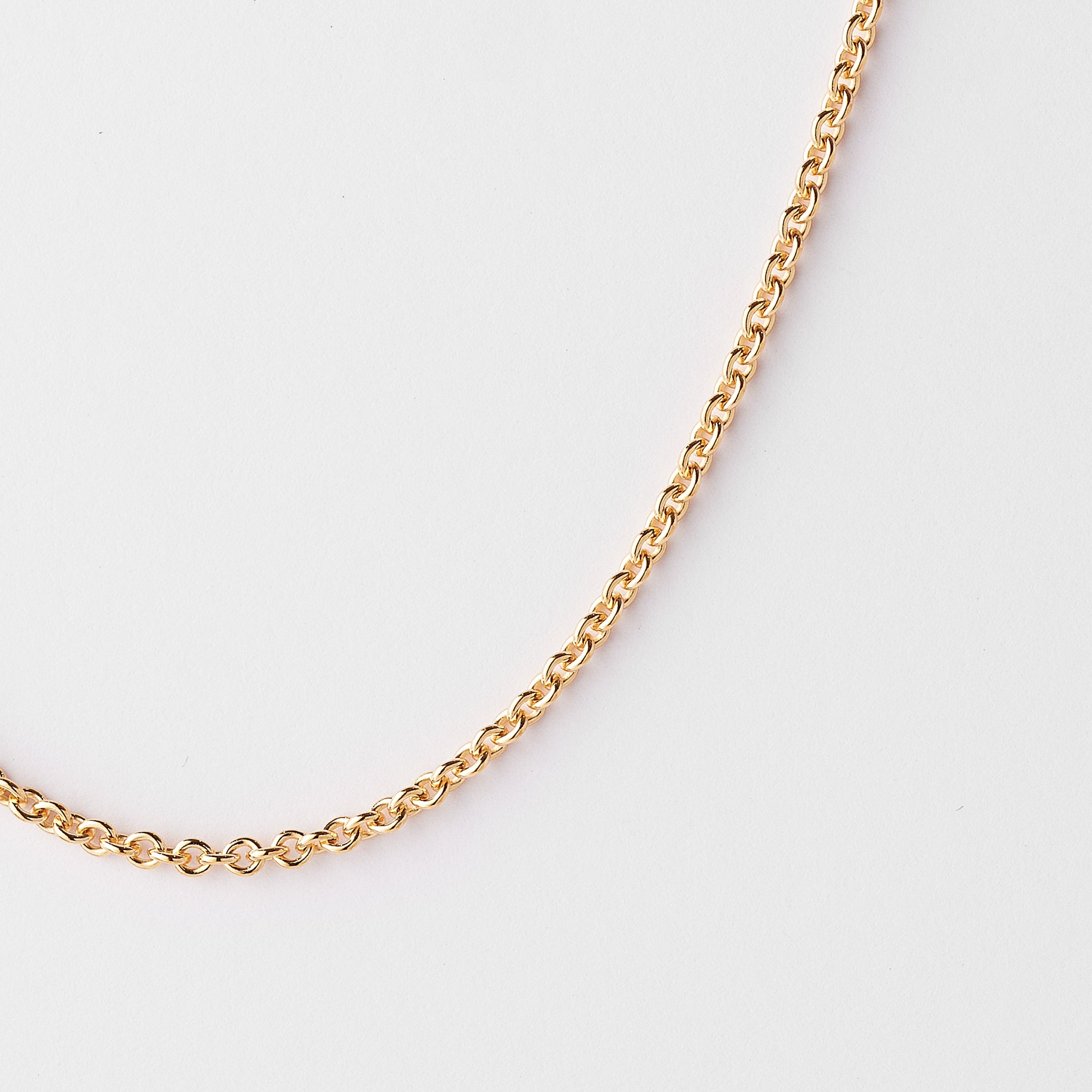 9K Yellow Gold Cable Chain