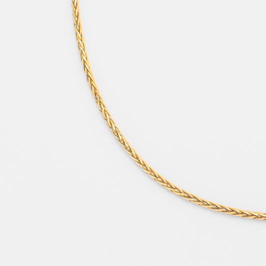 9K Yellow Gold Magic Wheat Chain