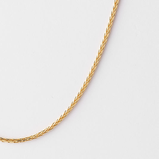 9K Yellow Gold Magic Wheat Chain