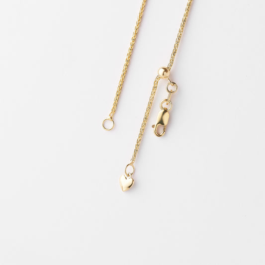 9K Yellow Gold Magic Wheat Chain