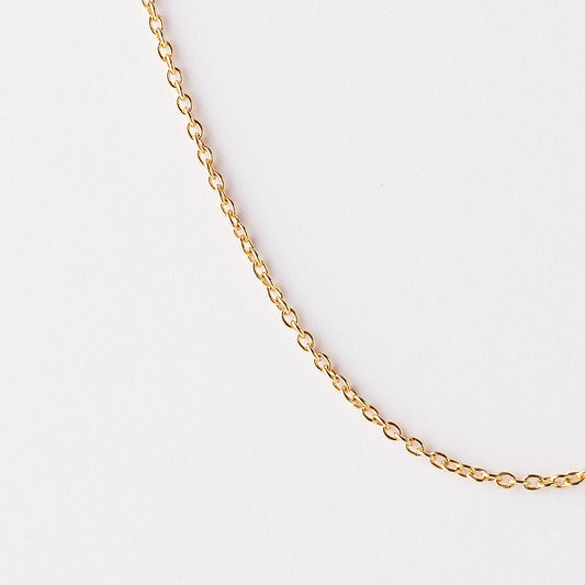 18K Yellow Gold Cable chain