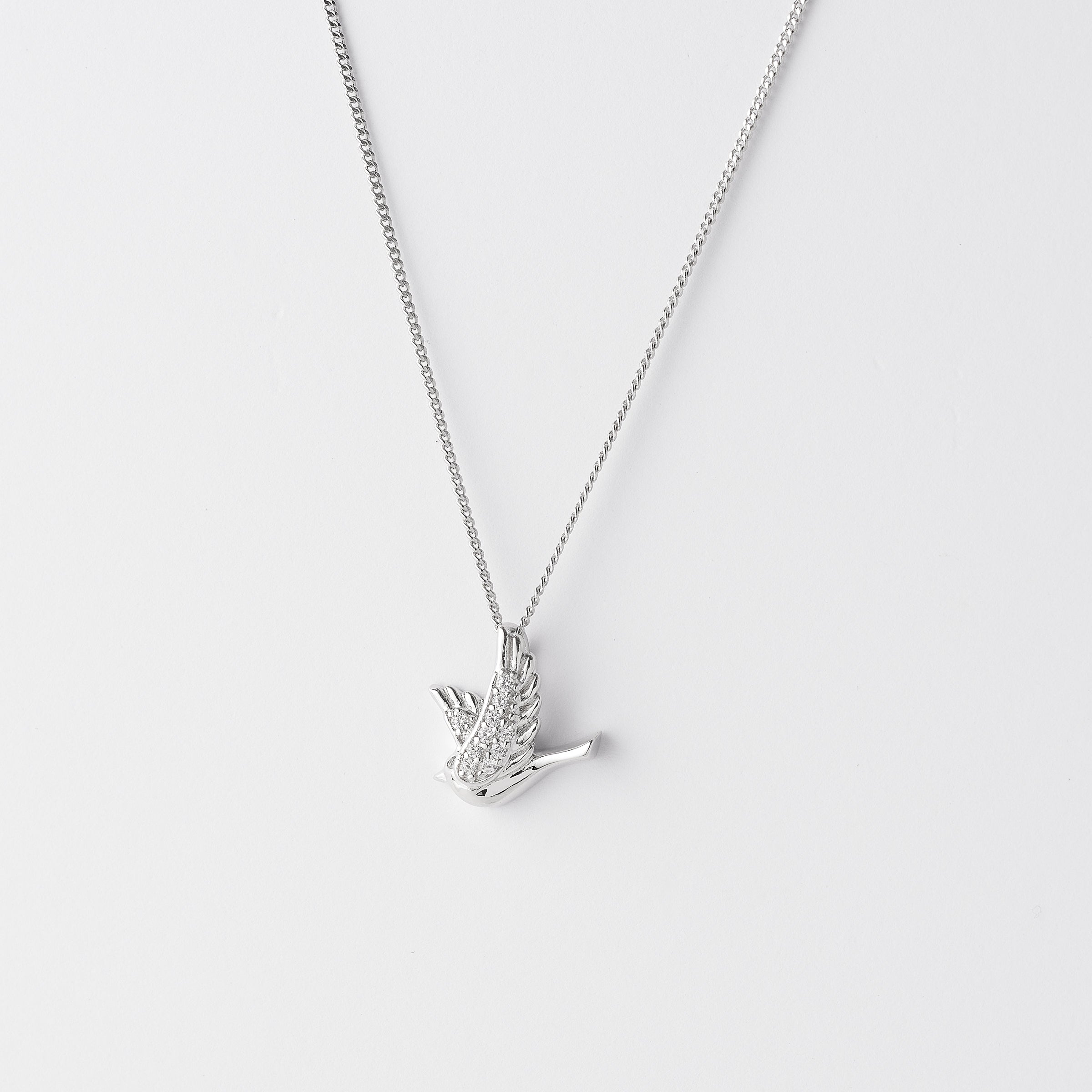 LOUISE VELLA Bird Necklace Sterling Silver 18K Gold India | Ubuy