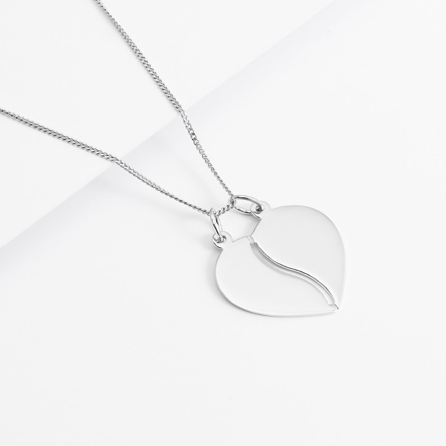 Sterling Silver Share-A-Heart Pendant