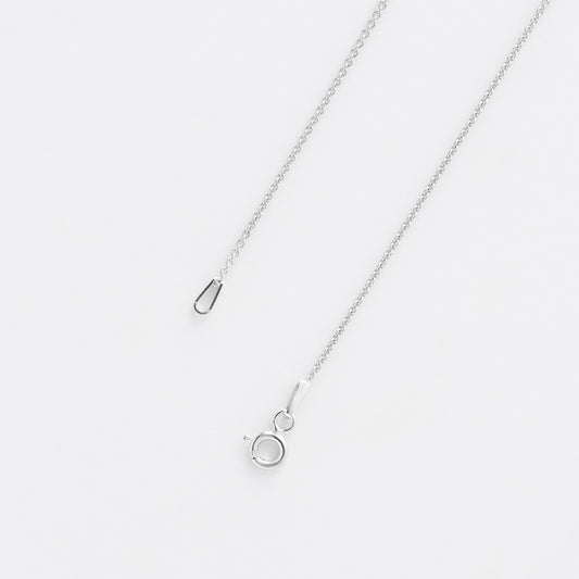 Sterling Silver 42cm Trace Chain + 3cm Extender