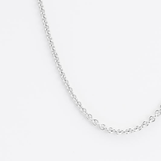 Sterling Silver 45cm trace chain 3.2mm