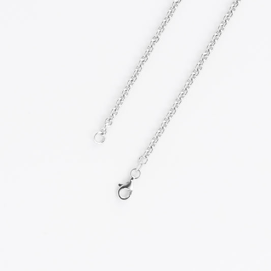 Sterling Silver 45cm trace chain 3.2mm