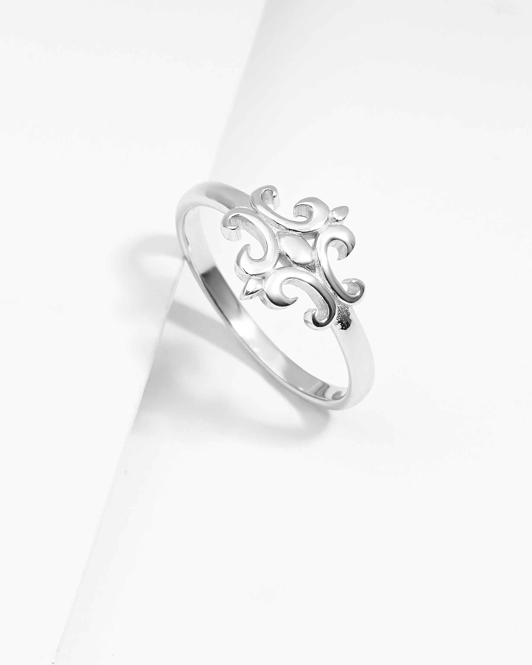 Sterling Silver Fleur De Lis Ring