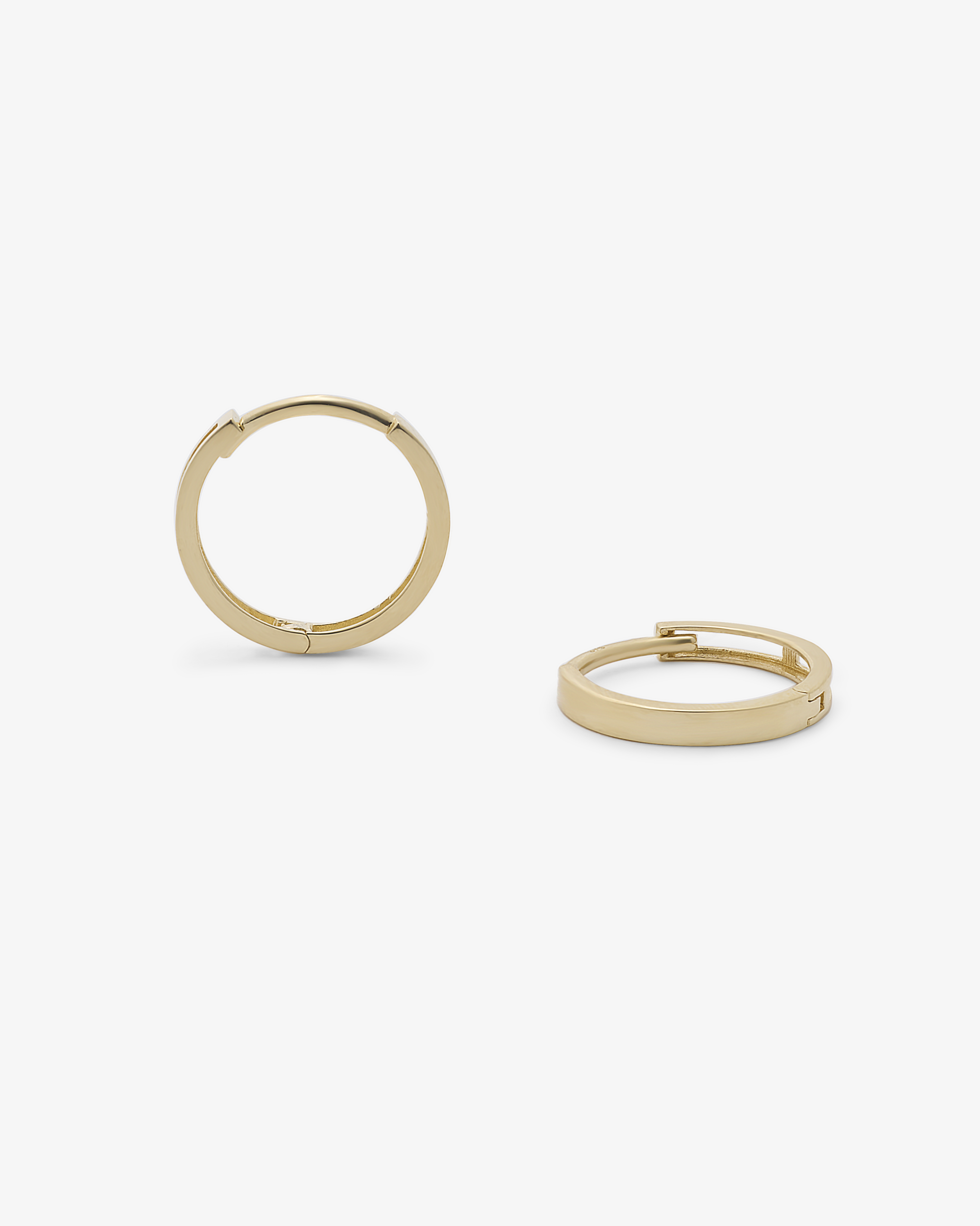 Gold Huggie Essential Earrings