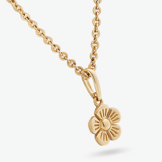 9Y flower pendant