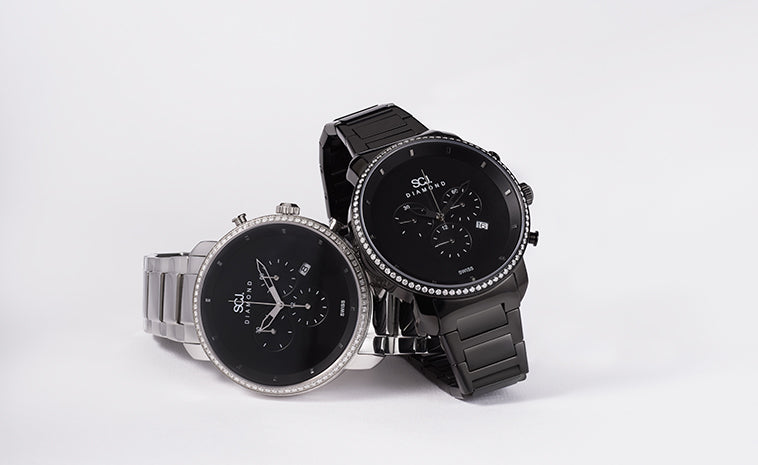Silver watches for men