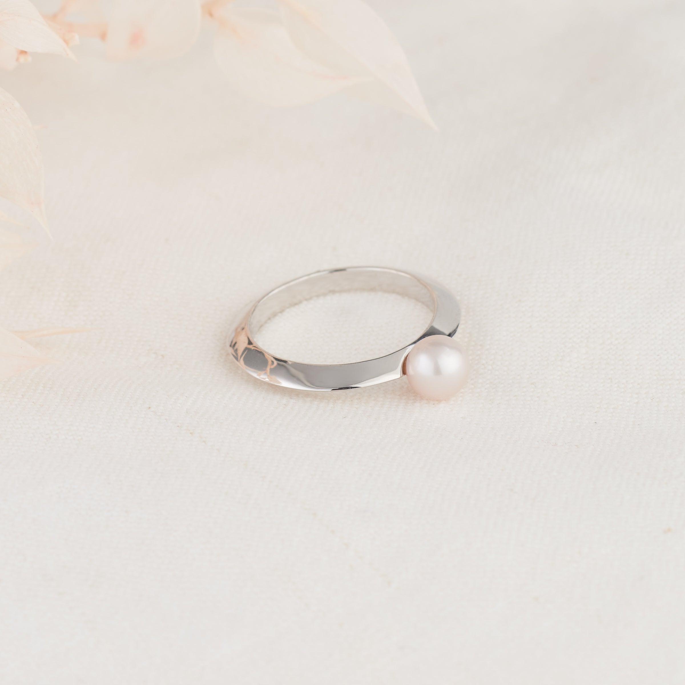 Freshwater Pearl Ring (Pink Pearl) – woment