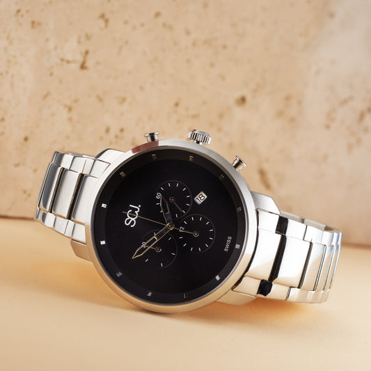 Stainless Steel 45mm Watch 100WR